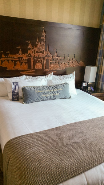 Our bedrooms in the Disneyland Hotel